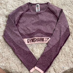 Purple Gymshark long sleeve